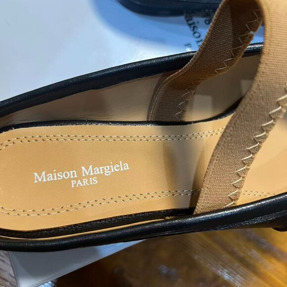 Maison Margiela Tabi Ballet Shoes 38. Vintage Leather With box New, unused - Picture 6 of 8